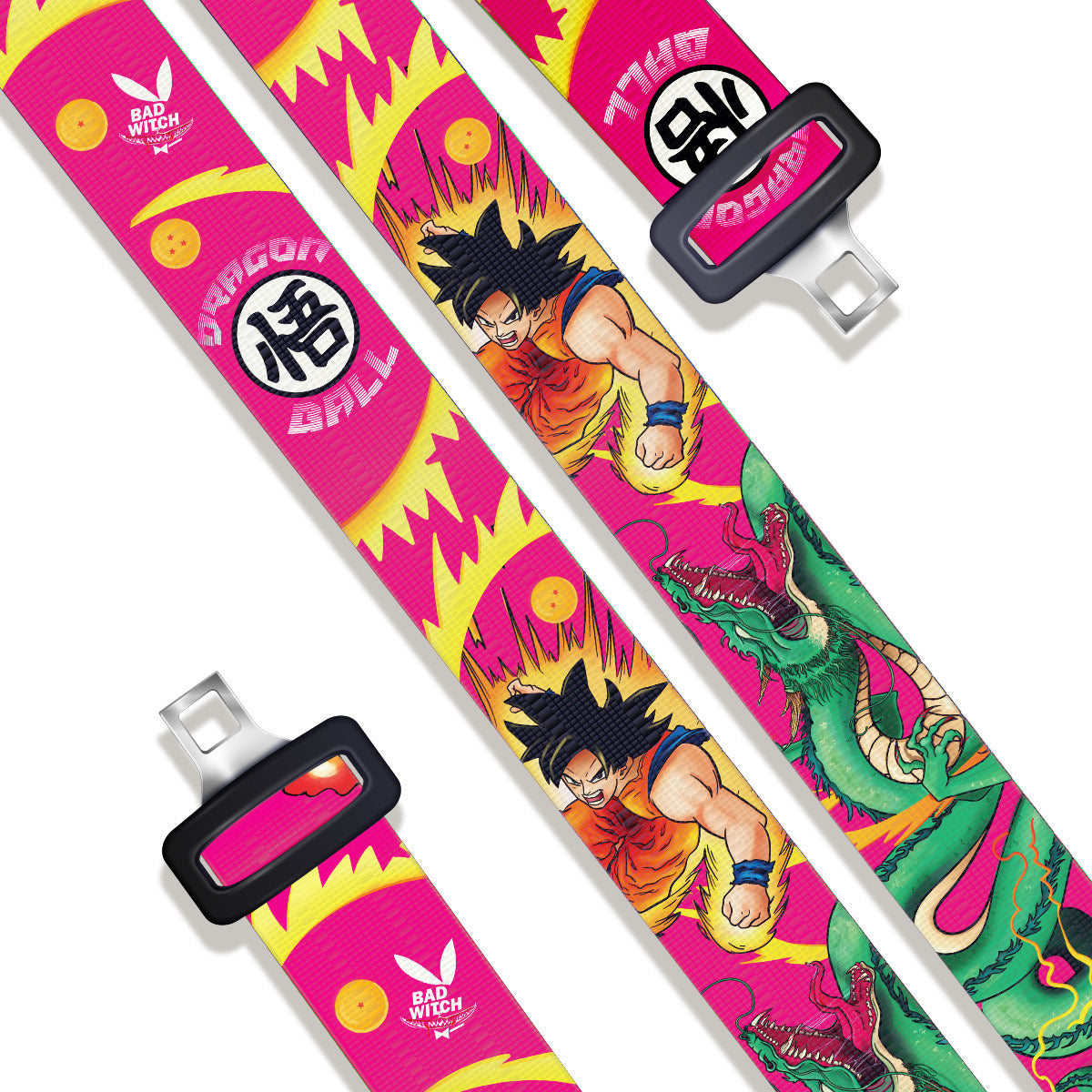 Seat Belts 11 Dragon Ball Pink
