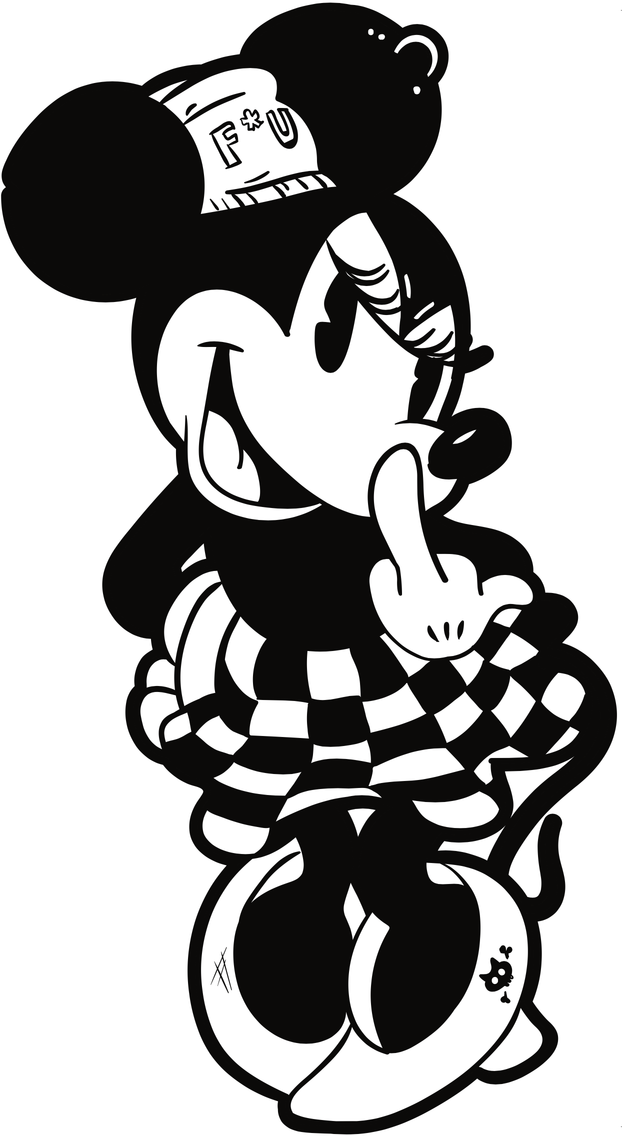 Bad Minnie - sticker