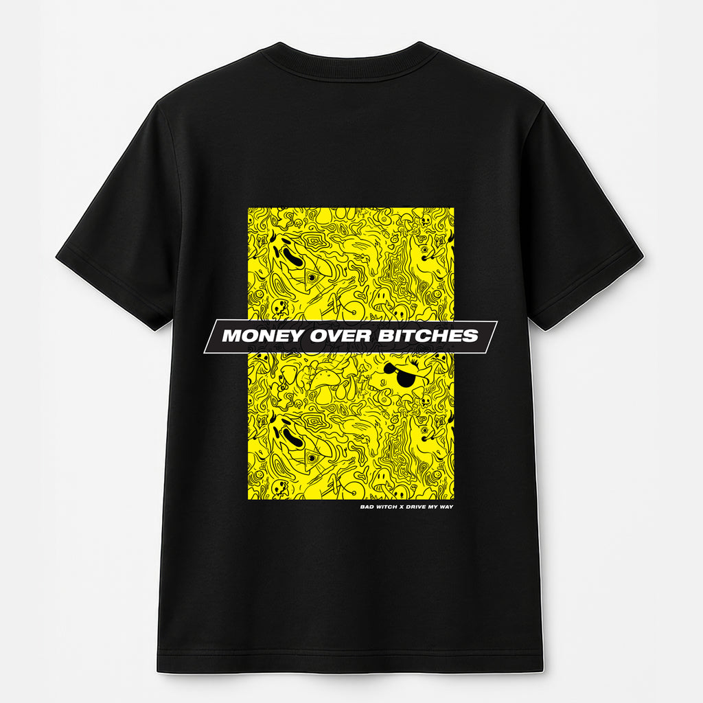 T-SHIRT MONEY OVER BITCHES