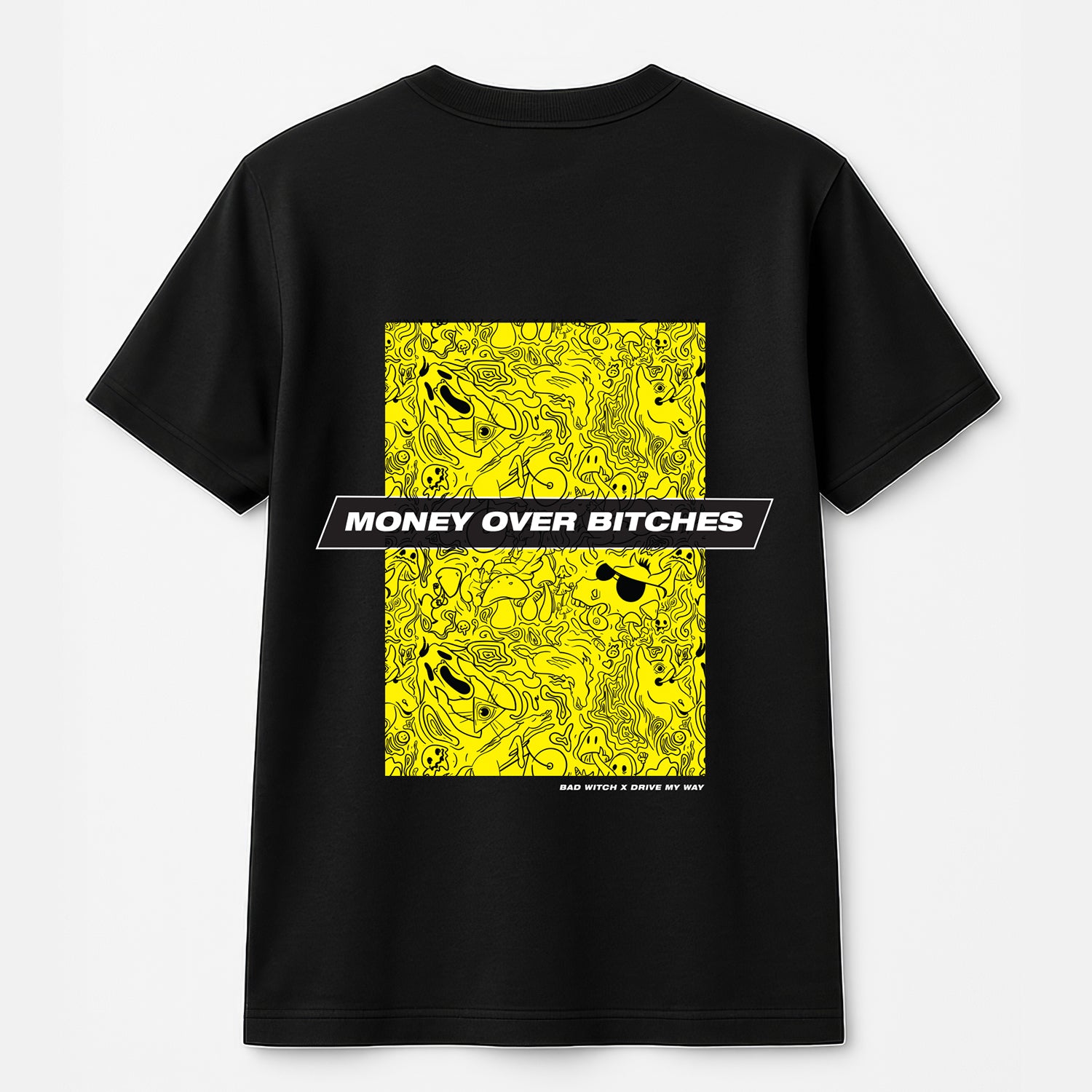 T-SHIRT OVERSIZE MONEY OVER BITCHES