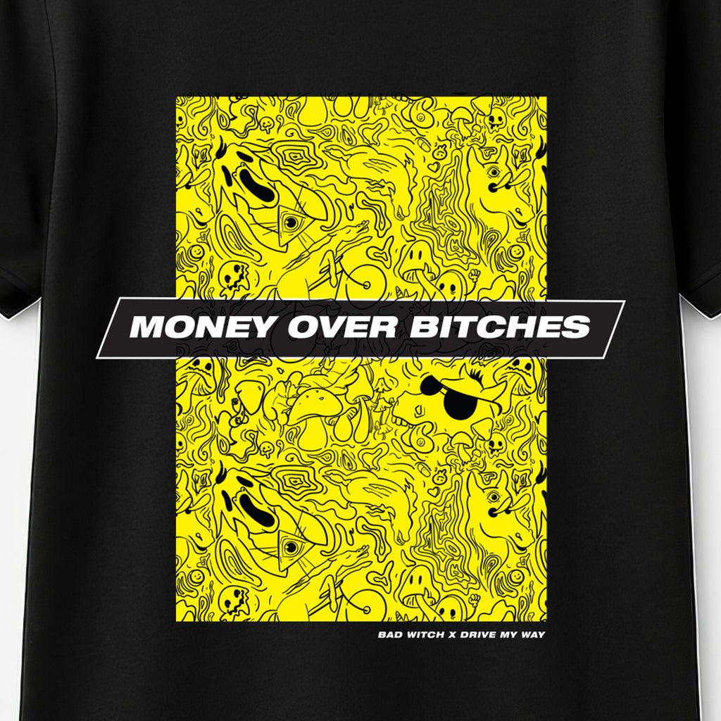 T-SHIRT MONEY OVER BITCHES