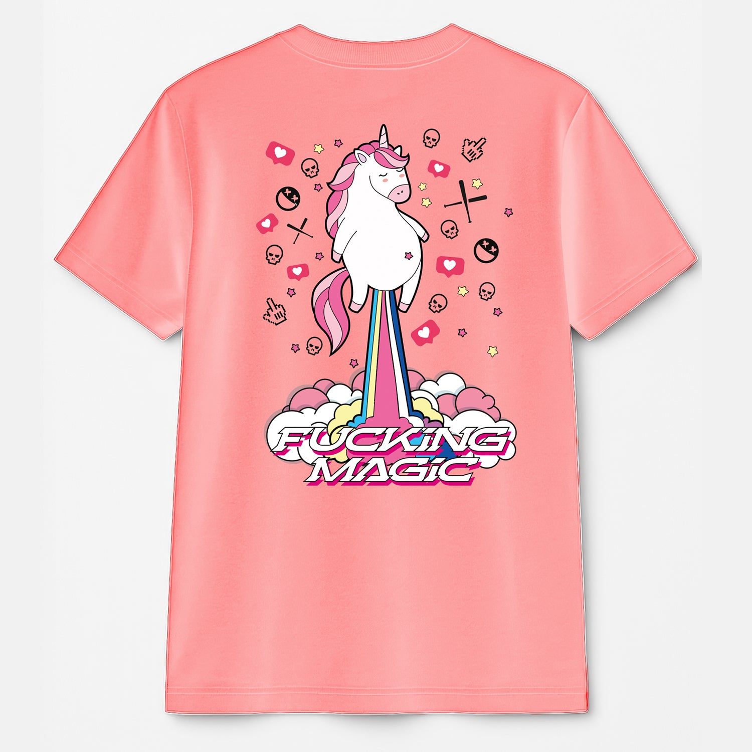 T-SHIRT OVERSIZE F MAGIC