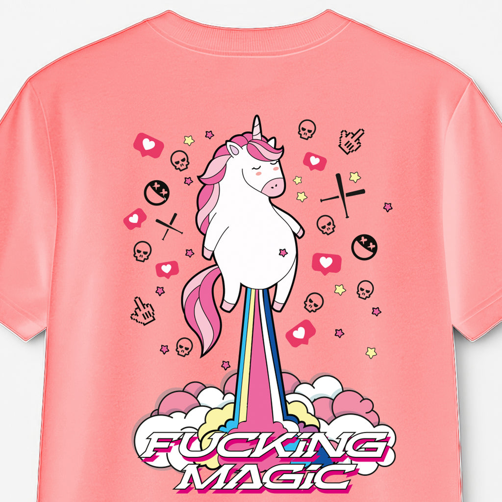 T-SHIRT OVERSIZE F MAGIC