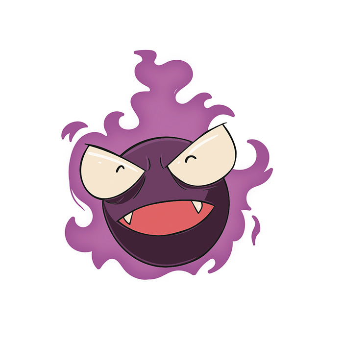 Naklejka Gastly Smoke