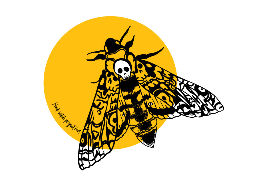 Naklejka Death Moth