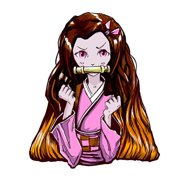 Naklejka Nezuko