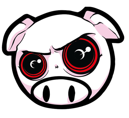 Naklejka Bad Pig