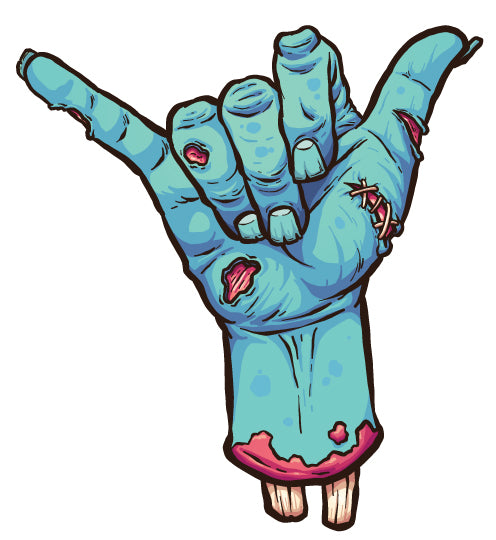 Naklejka Zombie Shaka