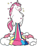 Naklejka Rainbow Unicorn