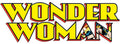 Naklejka Wonder Woman — napis